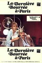 La derni&egrave;re bourr&eacute;e &agrave; Paris - French DVD movie cover (xs thumbnail)
