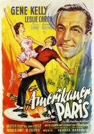 An American in Paris - German Movie Poster (xs thumbnail)