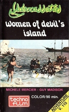 Women of Devil&#039;s Island - Finnish VHS movie cover (xs thumbnail)