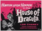 House of Dracula - British Re-release movie poster (xs thumbnail)