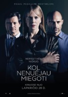 Before I Go to Sleep - Lithuanian Movie Poster (xs thumbnail)