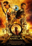 Gods of Egypt - Turkish Movie Poster (xs thumbnail)