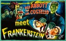 Bud Abbott Lou Costello Meet Frankenstein - Lebanese Movie Poster (xs thumbnail)