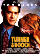 Turner And Hooch - French Movie Poster (xs thumbnail)