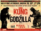 King Kong Vs Godzilla - British Re-release movie poster (xs thumbnail)