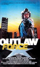 Outlaw Force - French VHS movie cover (xs thumbnail)