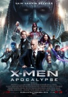 X-Men: Apocalypse - Finnish Movie Poster (xs thumbnail)
