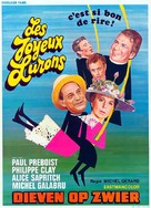 Les joyeux lurons - Belgian Movie Poster (xs thumbnail)