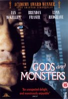 Gods and Monsters - British DVD movie cover (xs thumbnail)