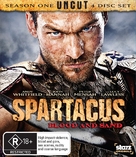 &quot;Spartacus: Blood And Sand&quot; - New Zealand Blu-Ray movie cover (xs thumbnail)
