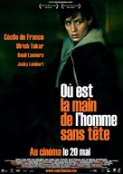 O&ugrave; est la main de l&#039;homme sans t&ecirc;te - French Movie Poster (xs thumbnail)