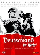 Deutschland im Herbst - German DVD movie cover (xs thumbnail)
