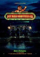 Five Nights at Freddy&#039;s - Serbian Movie Poster (xs thumbnail)