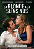 La blonde aux seins nus - French Movie Poster (xs thumbnail)