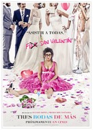 Tres bodas de m&aacute;s - Spanish Movie Poster (xs thumbnail)