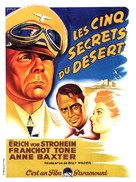 Five Graves to Cairo - French Movie Poster (xs thumbnail)