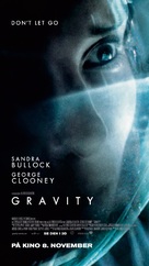 Gravity - Norwegian Movie Poster (xs thumbnail)