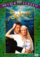 Splash - Brazilian DVD movie cover (xs thumbnail)