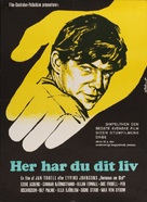 H&auml;r har du ditt liv - Danish Movie Poster (xs thumbnail)