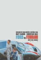 Ford v. Ferrari - Brazilian Movie Poster (xs thumbnail)