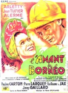 Amant de Born&egrave;o, L&#039; - French Movie Poster (xs thumbnail)