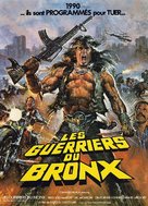1990: I guerrieri del Bronx - French Movie Cover (xs thumbnail)