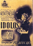 &Iacute;dolos - Spanish Movie Poster (xs thumbnail)