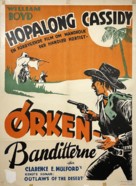 Outlaws of the Desert - Danish Movie Poster (xs thumbnail)