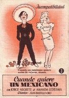 Cuando quiere un mexicano - Mexican Movie Poster (xs thumbnail)