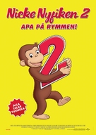 Curious George 2: Follow That Monkey - Swedish Movie Poster (xs thumbnail)