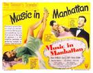 Music in Manhattan - Movie Poster (xs thumbnail)