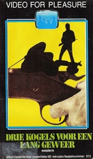 Three Bullets... for a Long Gun - Dutch VHS movie cover (xs thumbnail)