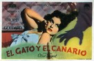 The Cat and the Canary - Spanish Movie Poster (xs thumbnail)