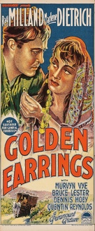 Golden Earrings - Australian Movie Poster (xs thumbnail)