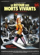 The Return of the Living Dead - French Movie Poster (xs thumbnail)