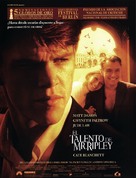 The Talented Mr. Ripley - Spanish Movie Poster (xs thumbnail)