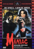 Maniac - German DVD movie cover (xs thumbnail)