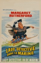Murder Ahoy - Belgian Movie Poster (xs thumbnail)