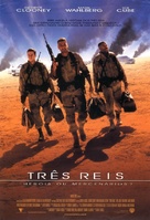 Three Kings - Brazilian Movie Poster (xs thumbnail)