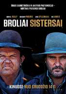 The Sisters Brothers - Lithuanian Movie Poster (xs thumbnail)
