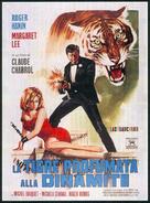 Le Tigre se parfume &agrave; la dynamite - Italian Movie Poster (xs thumbnail)