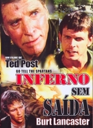 Go Tell the Spartans - Brazilian DVD movie cover (xs thumbnail)