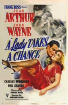A Lady Takes a Chance - Movie Poster (xs thumbnail)