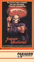 Savage Weekend - VHS movie cover (xs thumbnail)