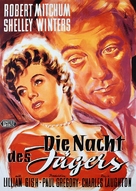 The Night of the Hunter - German Movie Poster (xs thumbnail)