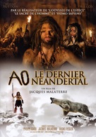 Ao, le dernier N&eacute;andertal - French DVD movie cover (xs thumbnail)