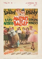 The Dancing Masters - Belgian Movie Poster (xs thumbnail)