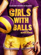 Girls with Balls - French Movie Poster (xs thumbnail)