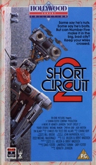 Short Circuit 2 - British VHS movie cover (xs thumbnail)
