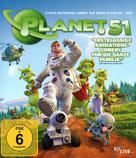 Planet 51 - German Blu-Ray movie cover (xs thumbnail)
